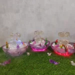 آبنمای رومیزی طرح الماس صورتی